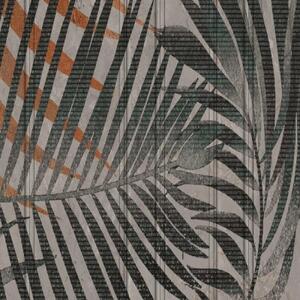 Ozdobný paraván, Tanec listů - 145x170 cm, čtyřdílný, klasický paraván