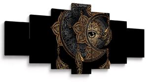 Obraz - Magické oko (210x100 cm)