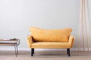 Atelier del Sofa 2-místná pohovka Chatto - Mustard, Hořčicová
