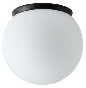 OSMONT STY58021 STYX 1 stropní/nástěnné skleněné svítidlo černá / bílá IP65 25W E27
