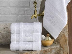 XPOSE® Bambusový ručník CATANIA - bílá 50x90 cm