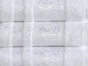 XPOSE® Bambusový ručník CATANIA - bílá 50x90 cm