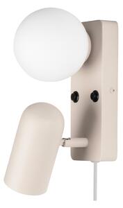 Globen Lighting - Doppio Nástěnné Svítidlo Béžové