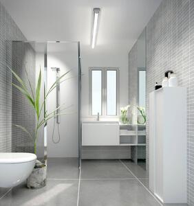 Helestra LED zrcadlové svítidlo LOOM 2, délka 120 cm, IP44,, Chrom / stříbro, Koupelna, kov