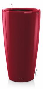 Samozavlažovací květináč Rondo Premium 40 cm, červená