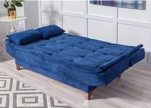 Atelier del Sofa 3-místná pohovka Kelebek - Dark Blue, Tmavá Modrá