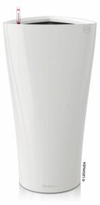 Samozavlažovací květináč Delta Premium 40 kompletní set, bílá