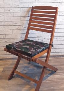 Zahradní podsedák na židli GARDEN color khaki 40x40 cm Mybesthome