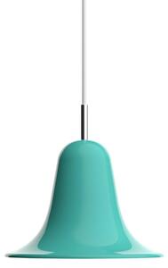 Verpan Závěsné světlo Pantop, světle modrozelené, Ø 23 cm, E14, stmívatelný, Zelená, Obývací pokoj / jídelna, kov, Design