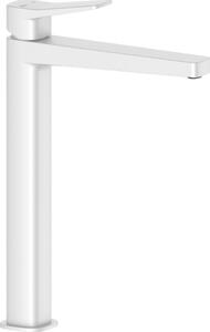 KFA Armatura 4522-712-44 - Umyvadlová baterie + výpusť MALAGA 30,3 cm bílá