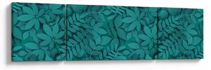 Obraz listů (170x50 cm)