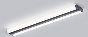 Helestra LED zrcadlová lampa LOOM, délka 60 cm, černá, IP44, Černá, Koupelna, kov