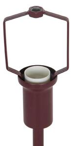Nordlux Stolní lampa Ellen mini, vínová, výška 25 cm, kov, Červená, Obývací pokoj / jídelna, kov, Skandinávský