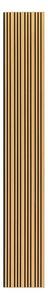 Lamelový obklad akustický Barcode Přírodní Topol 270x40cm