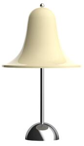 Verpan VERPAN LED stolní lampa Pantop na baterie, krémově bílá, výška 30 cm, stmívatelný, Krémová / jantar, Obývací pokoj / jídelna, Plast, Design