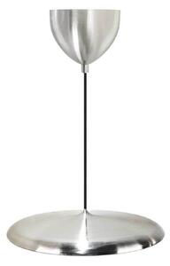 DFTP by Nordlux LED závěsné světlo Artist, ocelová barva, Ø 40 cm, nerezová ocel, stmívatelný, Hliník / šedá / zinek, Obývací pokoj / jídelna, Nerezová ocel, Skandinávský