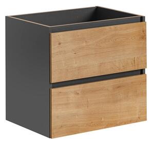 Koupelnová skříňka pod umyvadlo MONAKO GREY 60 cm