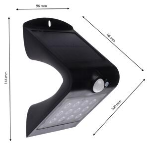 LED Solární svítidlo se senzorem pohybu LED/1,5W/1200 mAh 3,7V IP65