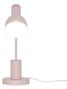 Nordlux Stolní lampa Devone, prachově růžová, výška 43 cm, kov, Fialová / růžová / barva růže, Dětský pokoj, kov, Skandinávský