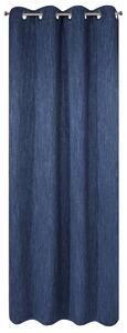 Dekorační závěs "BLACKOUT" zatemňující ATLANTA 135x250 cm modrá, (cena za 1 kus) MyBestHome