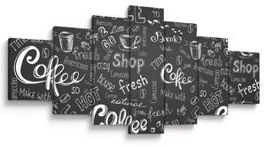 Obraz - Coffee (210x100 cm)