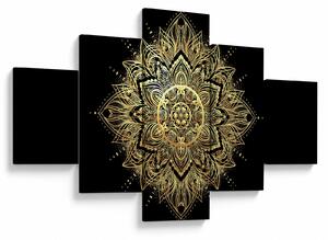 Obraz - Mandala bohatství (125x70 cm)