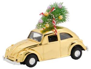 Vánoční autíčko Xmas Car Mini Golden House Doctor