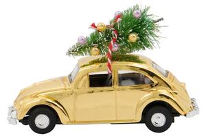 Vánoční autíčko Xmas Car Mini Golden House Doctor