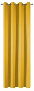 Dekorační závěs "BLACKOUT" zatemňující SIERRA 135x250 cm, mustard, (cena za 1 kus) MyBestHome
