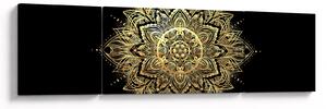 Obraz - Mandala bohatství (170x50 cm)