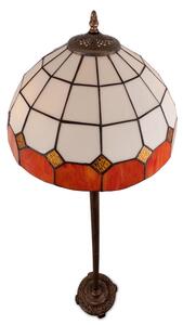 Brilagi - Tiffany vitrážová stojací lampa SIENNA 2xE27/60W/230V
