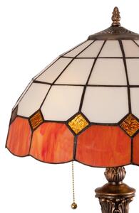 Brilagi - Tiffany vitrážová stojací lampa SIENNA 2xE27/60W/230V