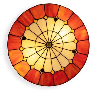 Brilagi - Tiffany vitrážové stropní svítidlo SIENNA 3xE27/60W/230V pr. 40 cm