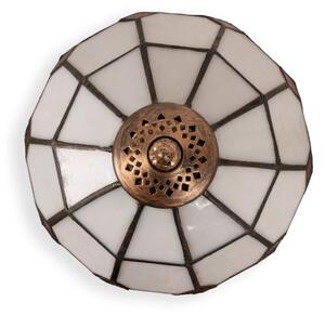 Brilagi - Tiffany vitrážová stolní lampa SIENNA 1xE27/60W/230V