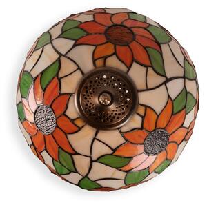 Brilagi - Tiffany vitrážová stolní lampa SUNFLOWER 1xE27/60W/230V