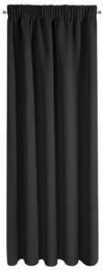 Dekorační závěs "BLACKOUT" zatemňující SHARY 135x270 cm, černá, (cena za 1 kus) MyBestHome