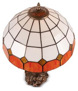 Brilagi - Tiffany vitrážová stolní lampa SIENNA 1xE27/60W/230V