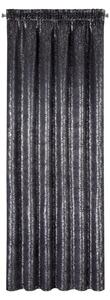 Dekorační závěs "BLACKOUT" zatemňující DARA II. černá/stříbrná, 135x270 cm, (cena za 1 kus) MyBestHome