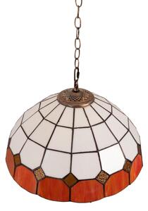 Brilagi - Tiffany vitrážový lustr na řetězu SIENNA 1xE27/60W/230V pr. 40 cm