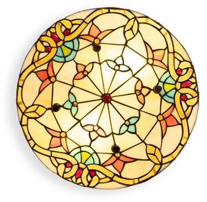 Brilagi - Tiffany vitrážové stropní svítidlo MIRABELLA 3xE27/60W/230V pr. 40 cm
