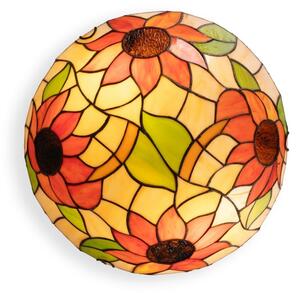 Brilagi - Tiffany vitrážové stropní svítidlo SUNFLOWER 2xE27/60W/230V pr. 40 cm