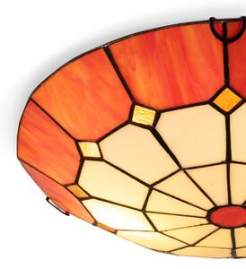 Brilagi - Tiffany vitrážové stropní svítidlo SIENNA 2xE27/60W/230V pr. 40 cm