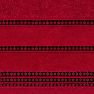 Ručník AMANDA | červená 50 x 90 cm