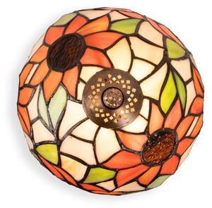 Brilagi - Tiffany vitrážová stolní lampa SUNFLOWER 1xE27/60W/230V