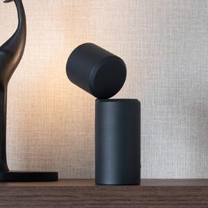 IT´S ABOUT ROMI It's about RoMi LED stolní lampa Milan, černá, 19 cm, stmívatelný, Černá, Obývací pokoj / jídelna, Hliník, Moderní