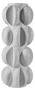 Váza 37x19 cm pryskyřice/matná bílá