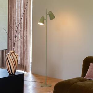 IT´S ABOUT ROMI It's about RoMi stojací lampa Salamanca, olivově zelená, 2 žárovky, Zelená, Obývací pokoj / jídelna, kov, Moderní