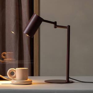 IT´S ABOUT ROMI It's about RoMi stolní lampa Bilbao, tmavě červená, výška 48 cm, Červená, Obývací pokoj / jídelna, kov, Moderní