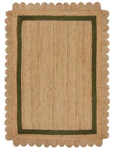 Kusový koberec Grace Jute Natural/Green-120x170