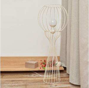 Stojací lampa MERCURE 1xE27/15W/230V krémová